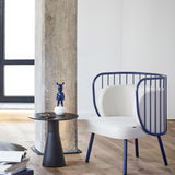 Sculptura din portelan, 30 cm, The Dark Blue Guest by Jaime Hayon - LLADRO Sculptura din portelan, 30 cm, The Dark Blue Guest by Jaime Hayon - LLADRO