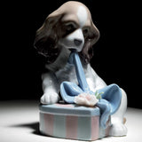 Sculptura din portelan, Cant Wait Dog by Joan Coderch - LLADRO Sculptura din portelan, Cant Wait Dog by Joan Coderch - LLADRO