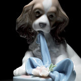 Sculptura din portelan, Cant Wait Dog by Joan Coderch - LLADRO Sculptura din portelan, Cant Wait Dog by Joan Coderch - LLADRO