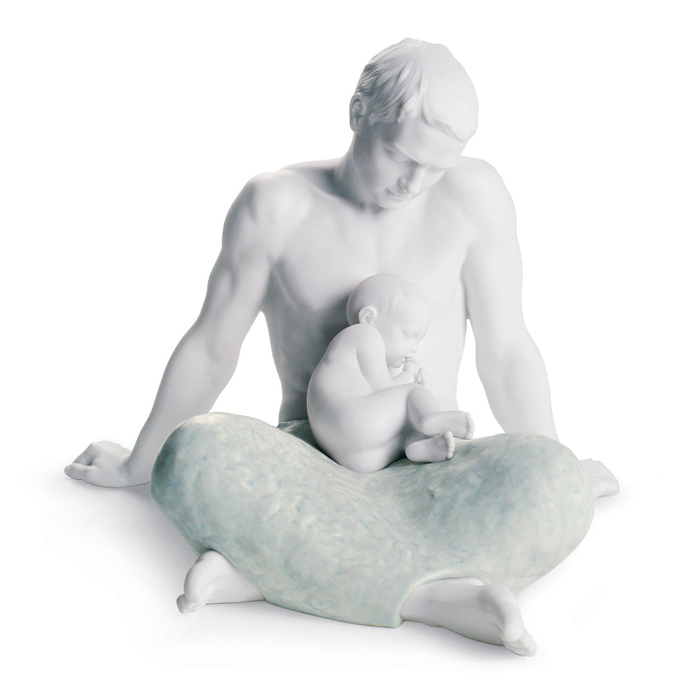 Statueta din portelan, The Father by Ernest Massuet - LLADRO Statueta din portelan, The Father by Ernest Massuet - LLADRO