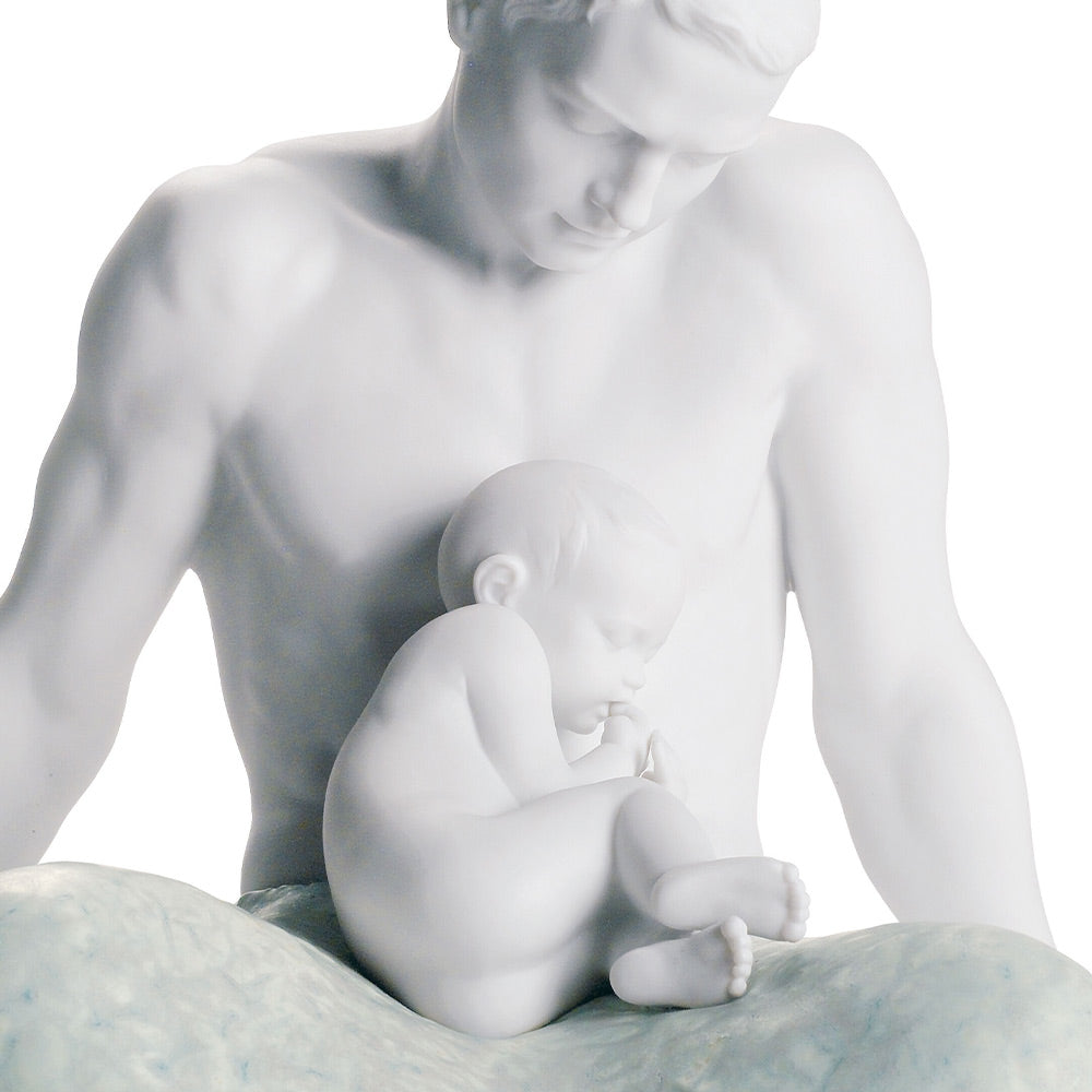 Statueta din portelan, The Father by Ernest Massuet - LLADRO Statueta din portelan, The Father by Ernest Massuet - LLADRO