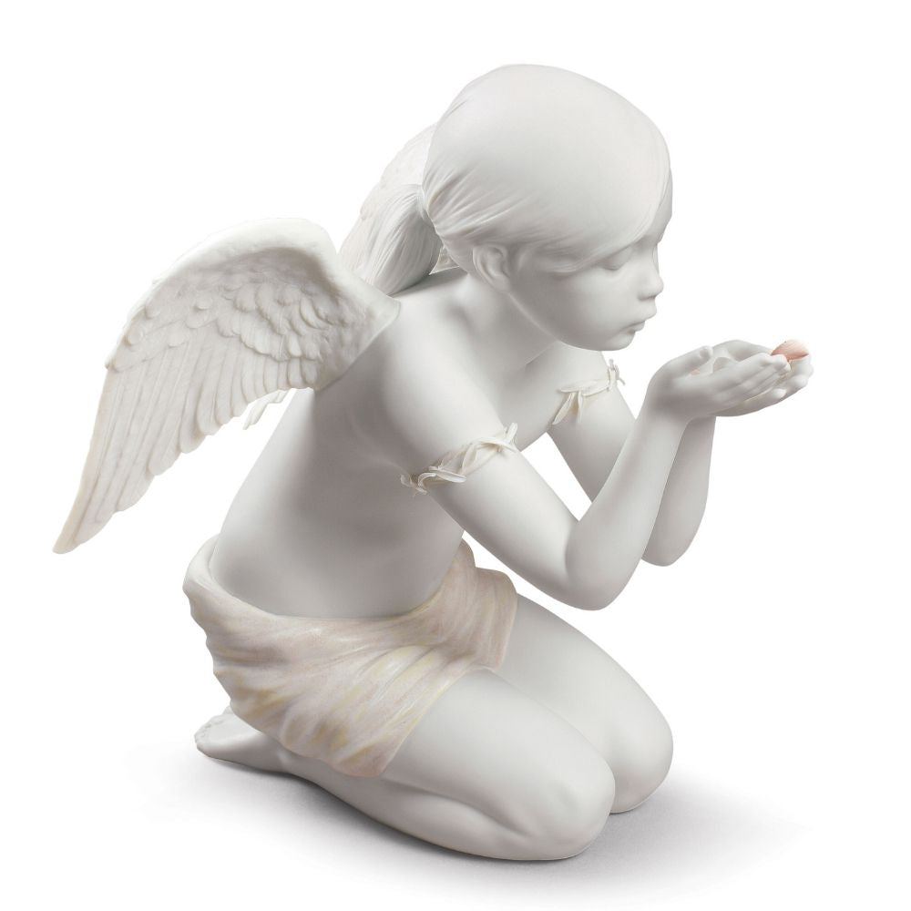 Sculptura din portelan, A Fantasy Breath Angel by Ernest Massuet - LLADRO Sculptura din portelan, A Fantasy Breath Angel by Ernest Massuet - LLADRO