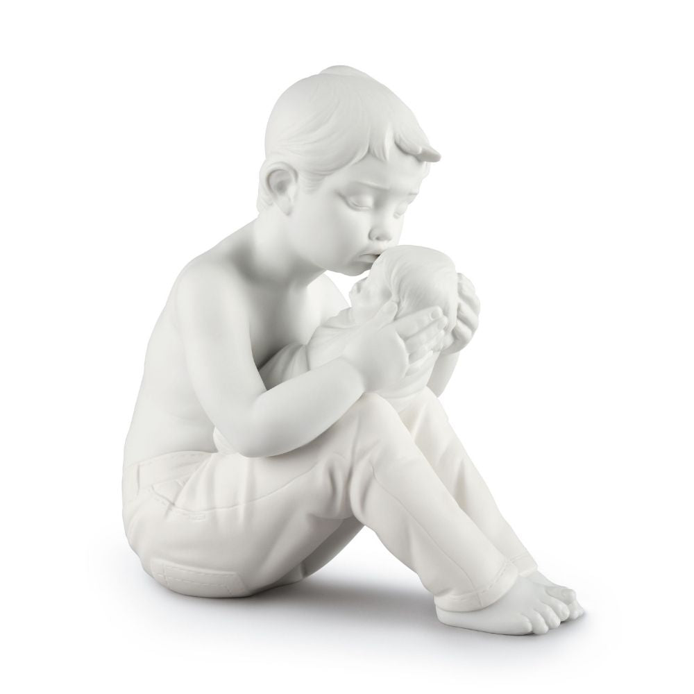 Sculptura din portelan, Welcome home Children by Virginia Gonzalez - LLADRO Sculptura din portelan, Welcome home Children by Virginia Gonzalez - LLADRO