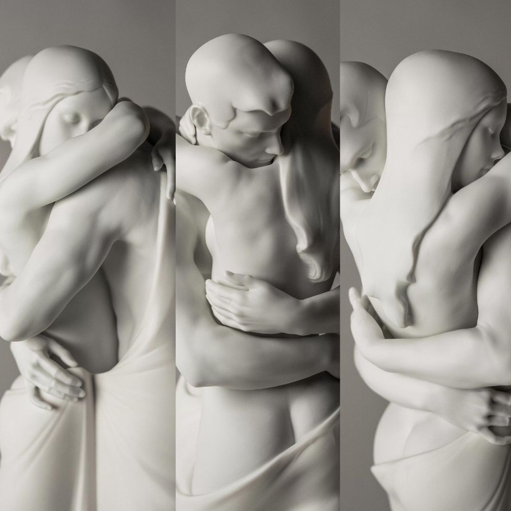 Statueta Just you and me by Joseph Louis Santes - LLADRO Statueta Just you and me by Joseph Louis Santes - LLADRO