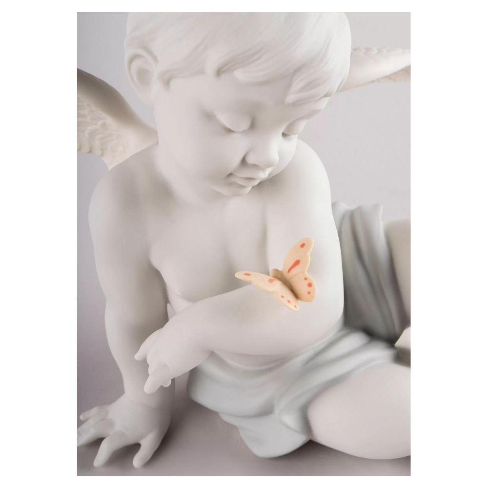 Sculptura din portelan, Angelical Moments by Jose Santaeulalia - LLADRO Sculptura din portelan, Angelical Moments by Jose Santaeulalia - LLADRO