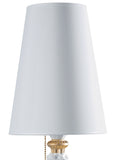 Veioza Belle de Nuit, 57 cm, alb/auriu - LLADRO Veioza Belle de Nuit, 57 cm, alb/auriu - LLADRO