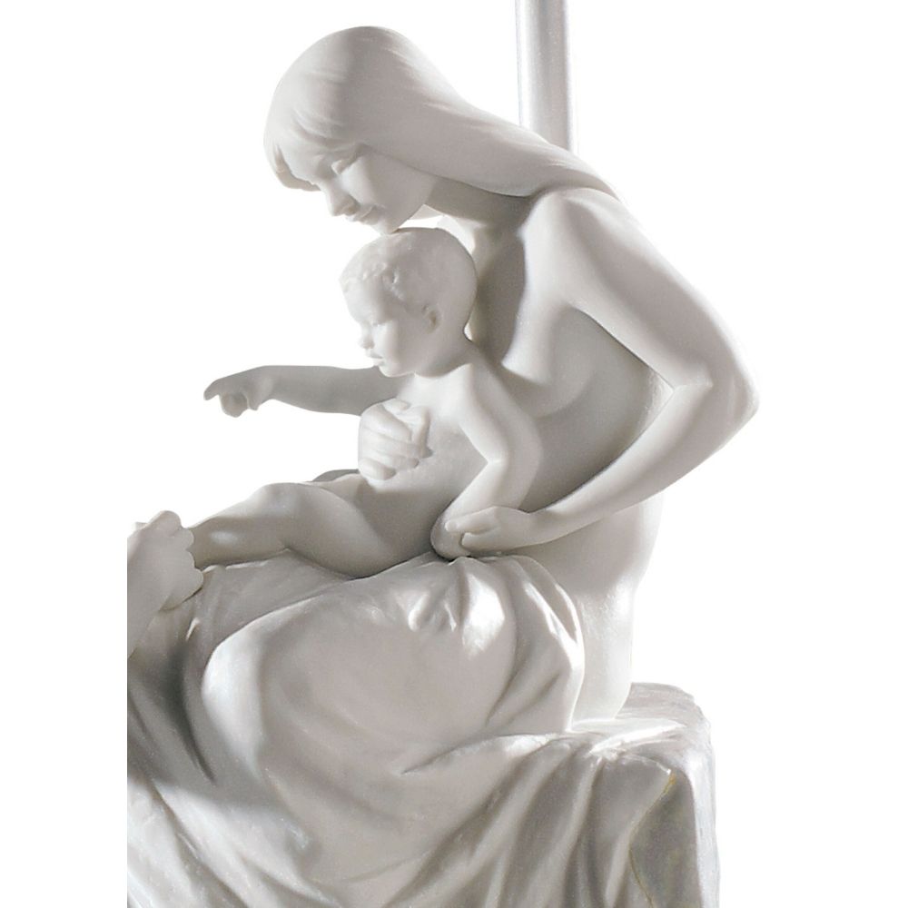 Veioza din portelan Family by Jose Luis Santes - LLADRO Veioza din portelan Family by Jose Luis Santes - LLADRO