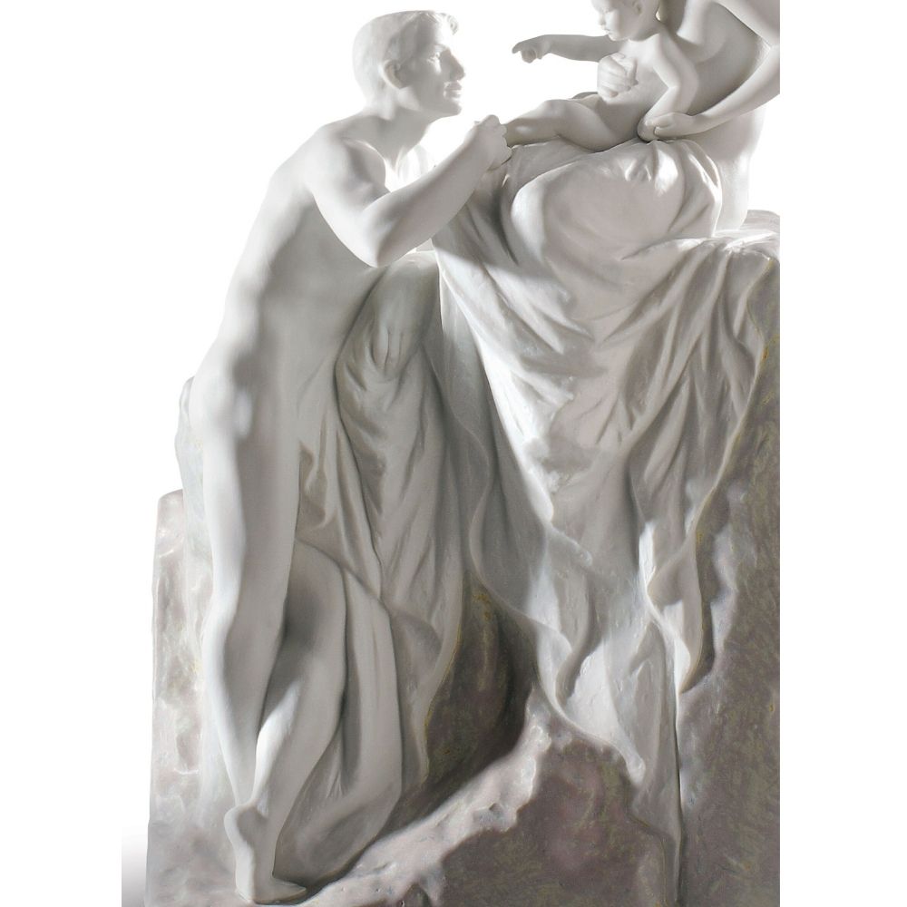 Veioza din portelan Family by Jose Luis Santes - LLADRO Veioza din portelan Family by Jose Luis Santes - LLADRO