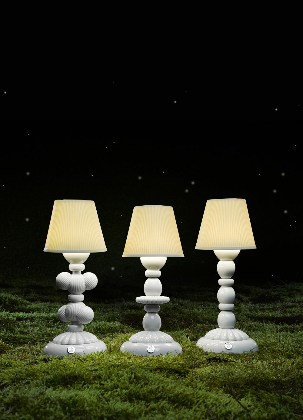 Veioza Cactus, alb, Firefly - LLADRO Veioza Cactus, alb, Firefly - LLADRO