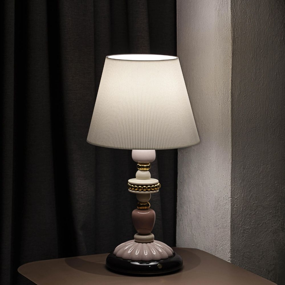Veioza Pink and Gold Luster, Firefly - LLADRO Veioza Pink and Gold Luster, Firefly - LLADRO