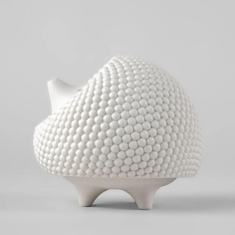Lampa de masa din portelan, fara fir, 15 x 13 cm, Hedgehog - LLADRO Lampa de masa din portelan, fara fir, 15 x 13 cm, Hedgehog - LLADRO