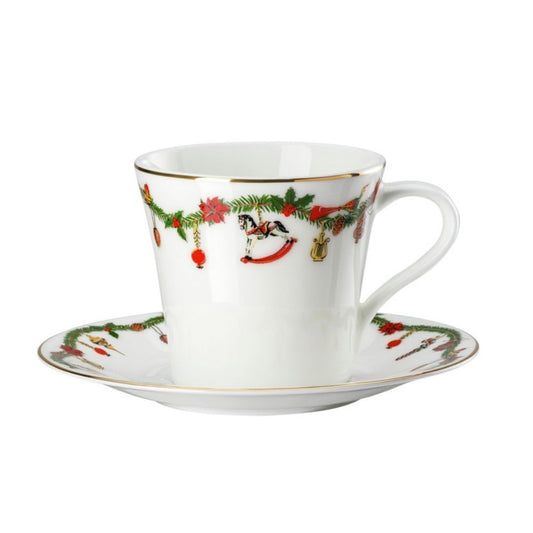 Ceasca combi si farfurie, Nora Christmas - HUTSCHENREUTHER