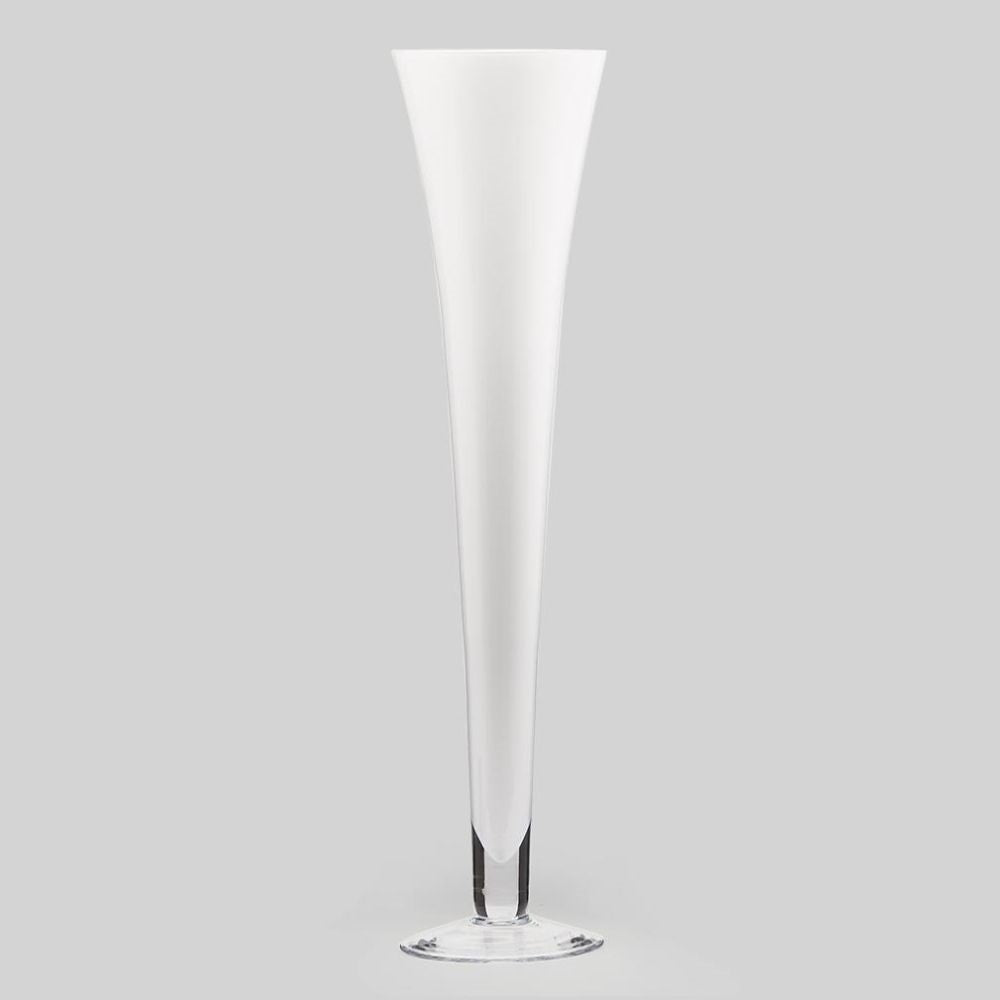 Vaza alba Imbuto, 80 cm - SIMONA'S COLLECTION Vaza alba Imbuto, 80 cm - SIMONA'S COLLECTION