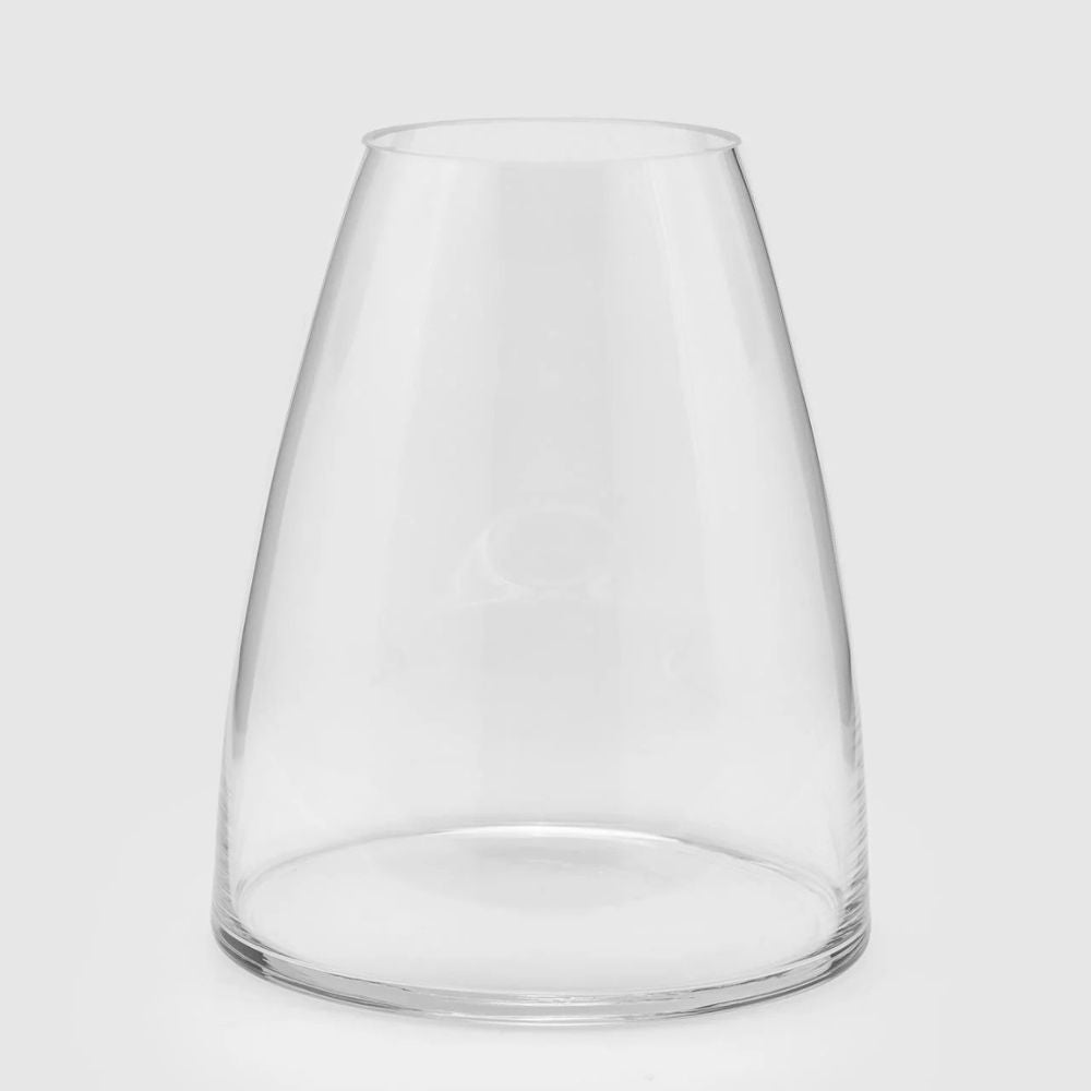 Vaza transparenta din sticla Conic Reverso, 30 cm - SIMONA'S COLLECTION Vaza transparenta din sticla Conic Reverso, 30 cm - SIMONA'S COLLECTION
