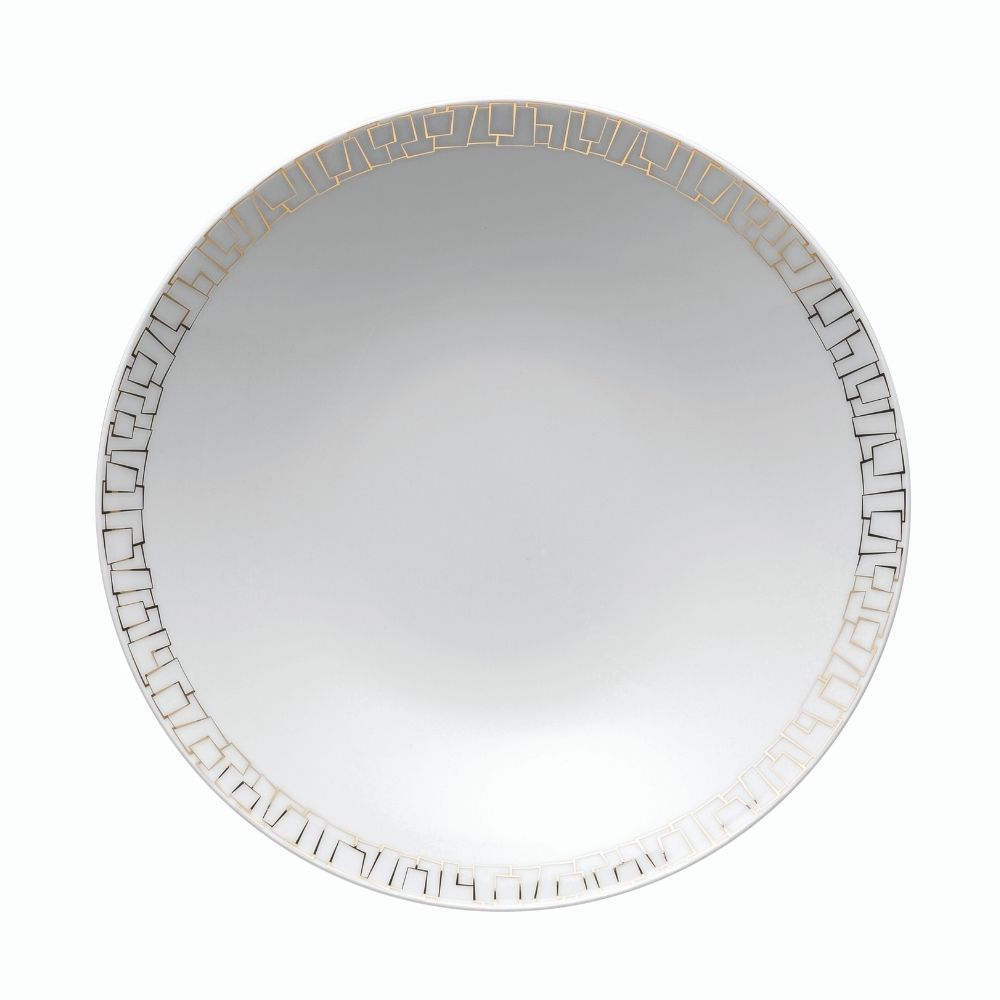Farfurie pentru supa, TAC Gropius Skin Gold by Walter Gropius - ROSENTHAL Farfurie pentru supa, TAC Gropius Skin Gold by Walter Gropius - ROSENTHAL