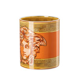 Vaza din portelan, 18 cm, Medusa Amplified Orange Coin - VERSACE Vaza din portelan, 18 cm, Medusa Amplified Orange Coin - VERSACE