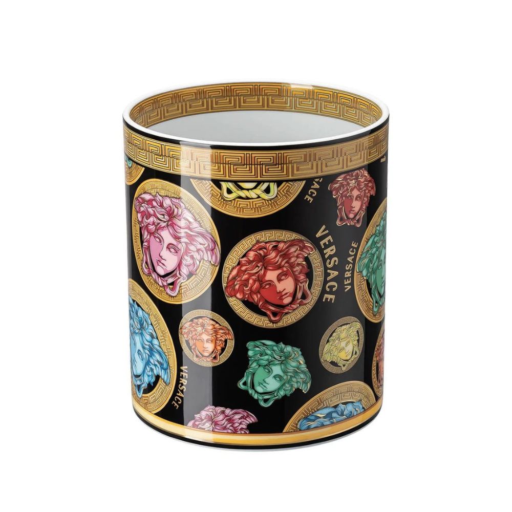 Vaza din portelan, 18 cm, Medusa Amplified - VERSACE Vaza din portelan, 18 cm, Medusa Amplified - VERSACE