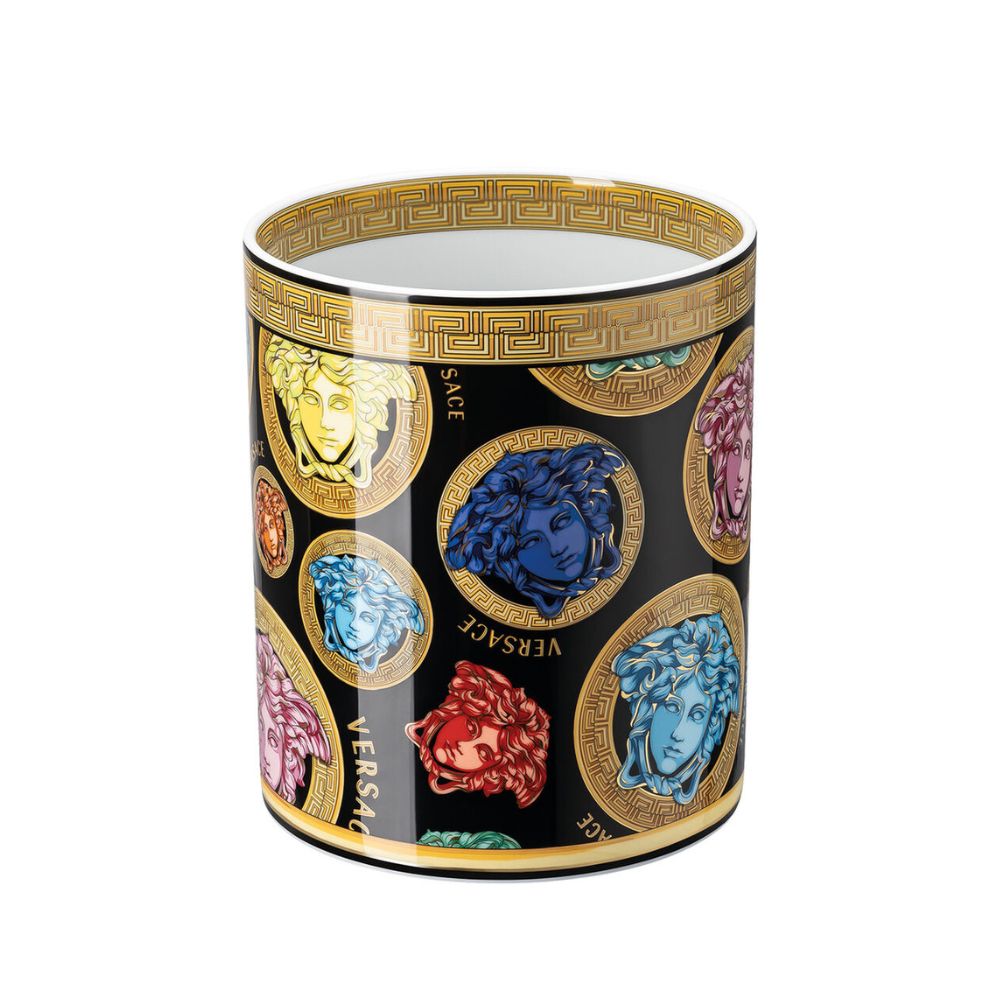 Vaza din portelan, 18 cm, Medusa Amplified - VERSACE Vaza din portelan, 18 cm, Medusa Amplified - VERSACE
