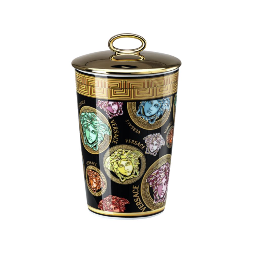 Lumanare decorativa parfumata, 14 cm, Medusa Amplified - VERSACE Lumanare decorativa parfumata, 14 cm, Medusa Amplified - VERSACE