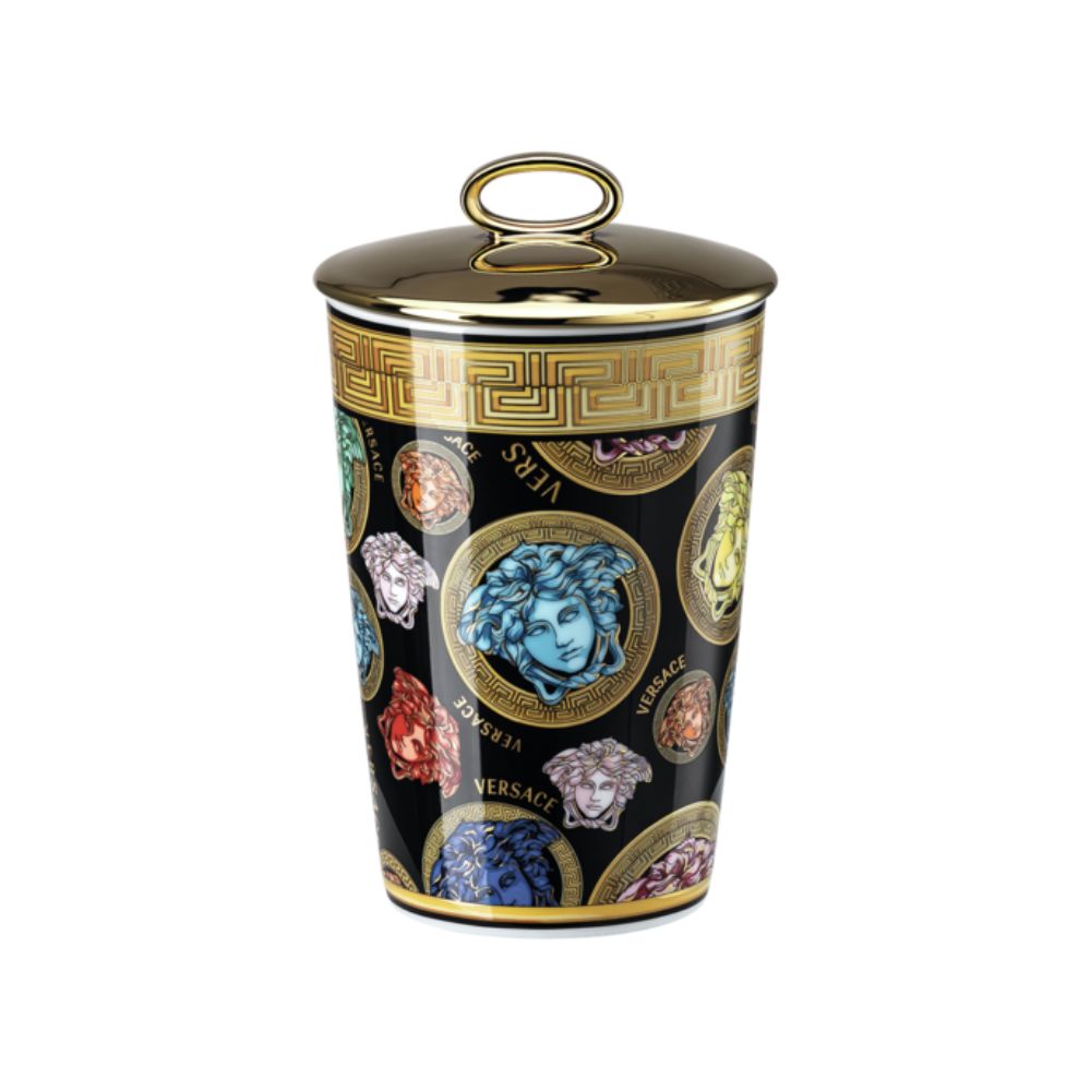 Lumanare decorativa parfumata, 14 cm, Medusa Amplified - VERSACE Lumanare decorativa parfumata, 14 cm, Medusa Amplified - VERSACE