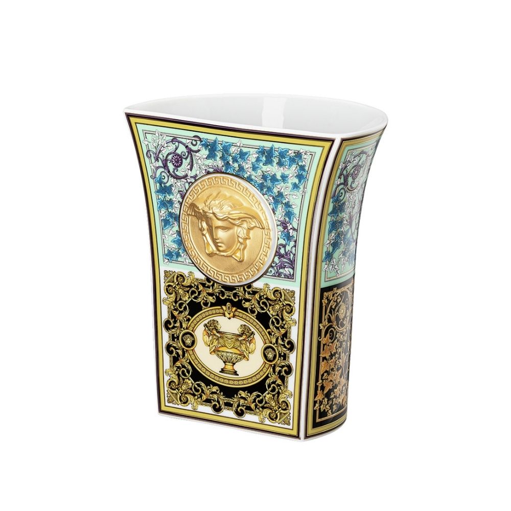 Vaza din portelan, 18 cm, Barocco Mosaic - VERSACE Vaza din portelan, 18 cm, Barocco Mosaic - VERSACE