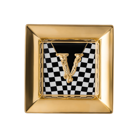 Vide-poche din portelan, 18 cm, Virtus - VERSACE
