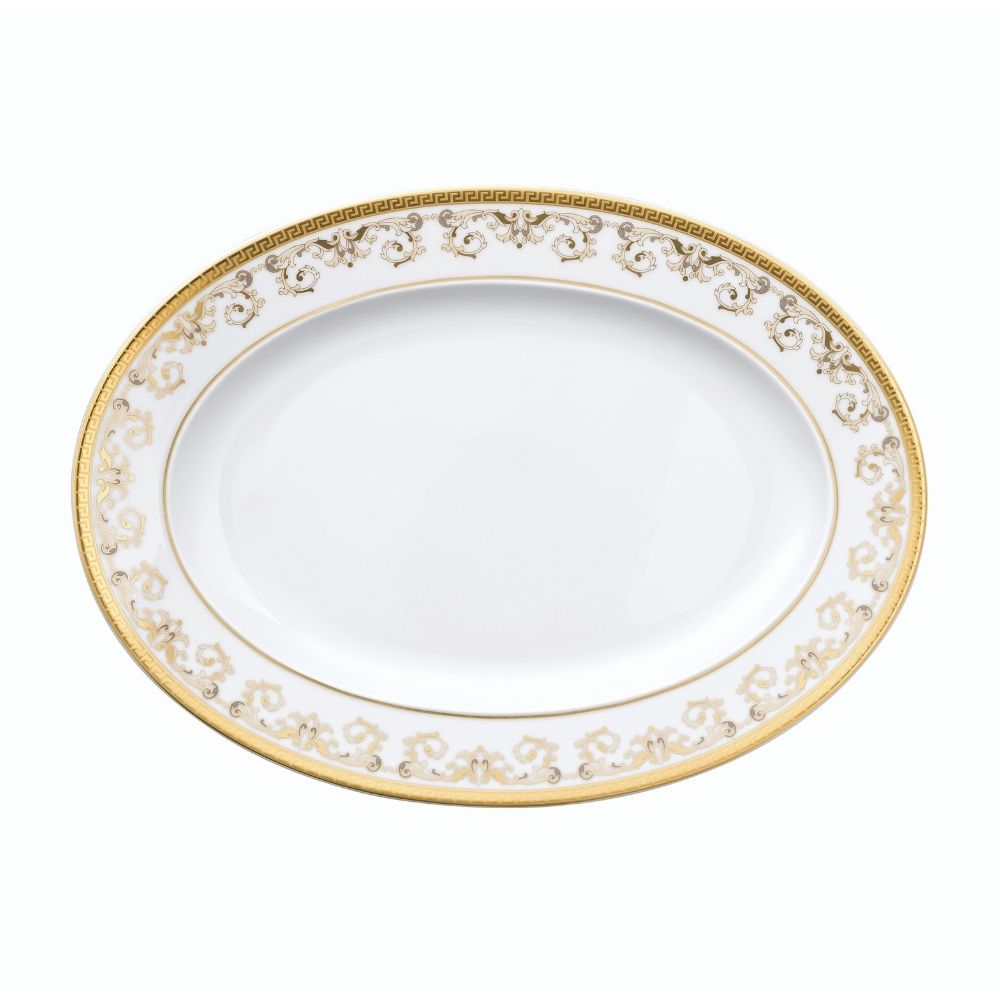 Platou oval, 34 cm, Medusa Gala Gold - VERSACE Platou oval, 34 cm, Medusa Gala Gold - VERSACE