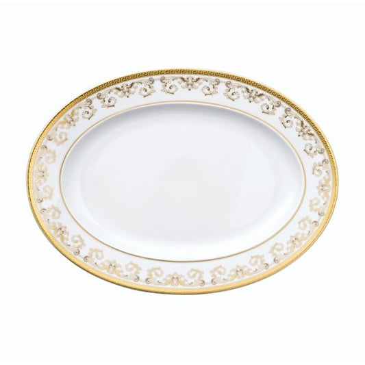Platou oval, 34 cm, Medusa Gala Gold - VERSACE