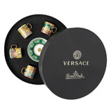 Ceasca pentru espresso si farfurie - set 6 buc, Jungle Animalier - VERSACE Ceasca pentru espresso si farfurie - set 6 buc, Jungle Animalier - VERSACE