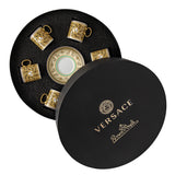Set 6 cesti pentru espresso si farfurii, Barocco Mosaic - VERSACE Set 6 cesti pentru espresso si farfurii, Barocco Mosaic - VERSACE