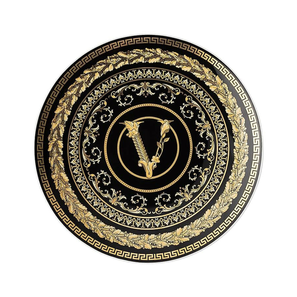 Farfurie bread and butter, Virtus Gala Black - VERSACE Farfurie bread and butter, Virtus Gala Black - VERSACE