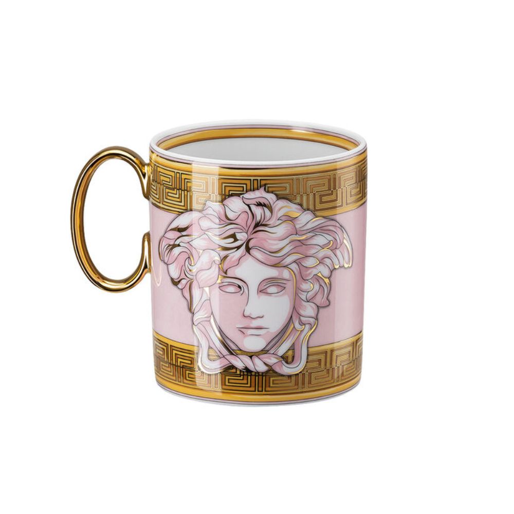 Cana din portelan, Medusa Amplified Pink Coin - VERSACE Cana din portelan, Medusa Amplified Pink Coin - VERSACE