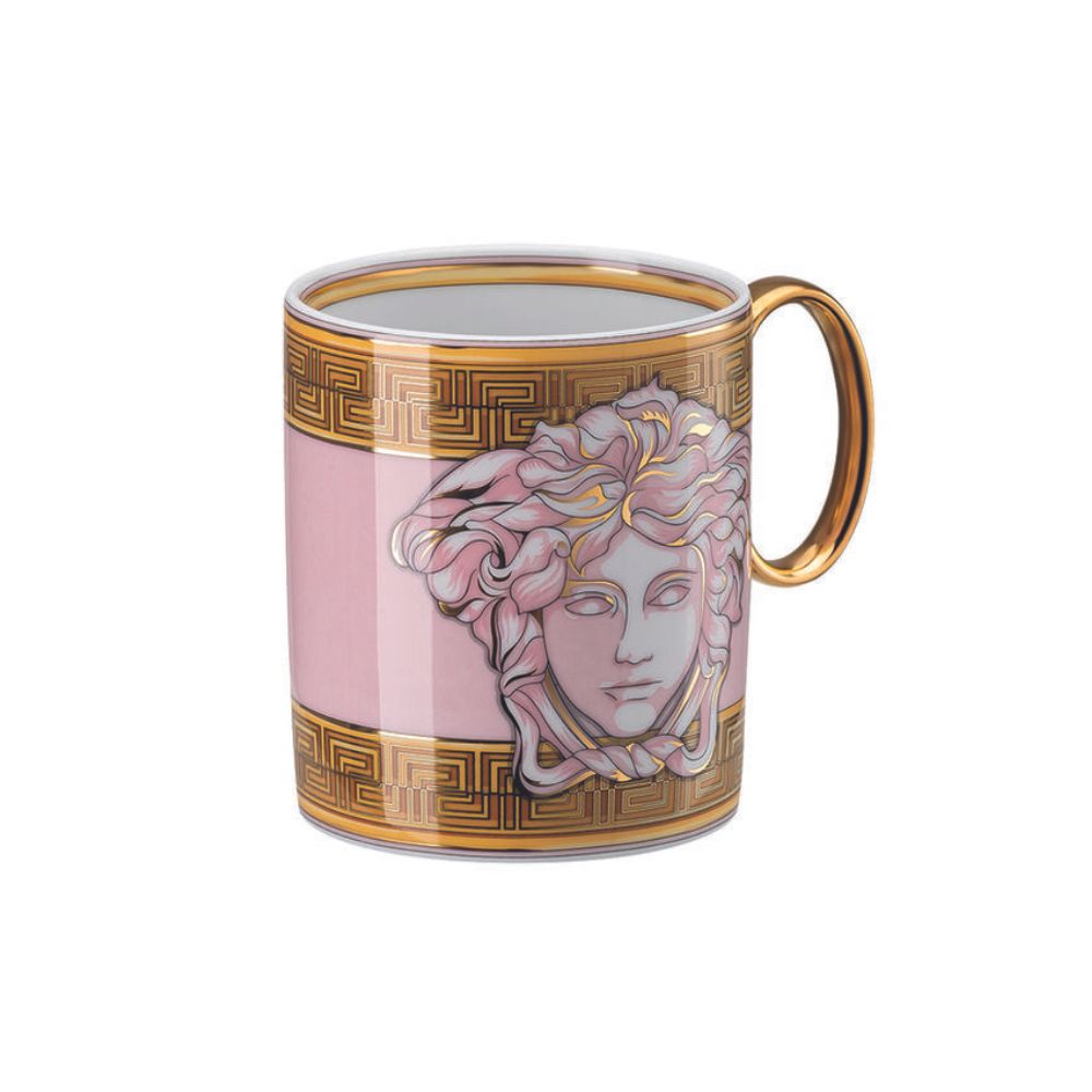 Cana din portelan, Medusa Amplified Pink Coin - VERSACE Cana din portelan, Medusa Amplified Pink Coin - VERSACE