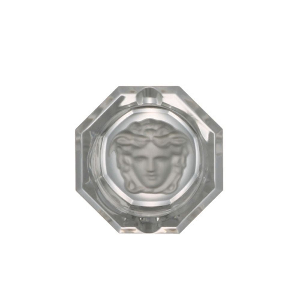 Scrumiera din sticla, 8 cm, Medusa Lumiere - VERSACE Scrumiera din sticla, 8 cm, Medusa Lumiere - VERSACE