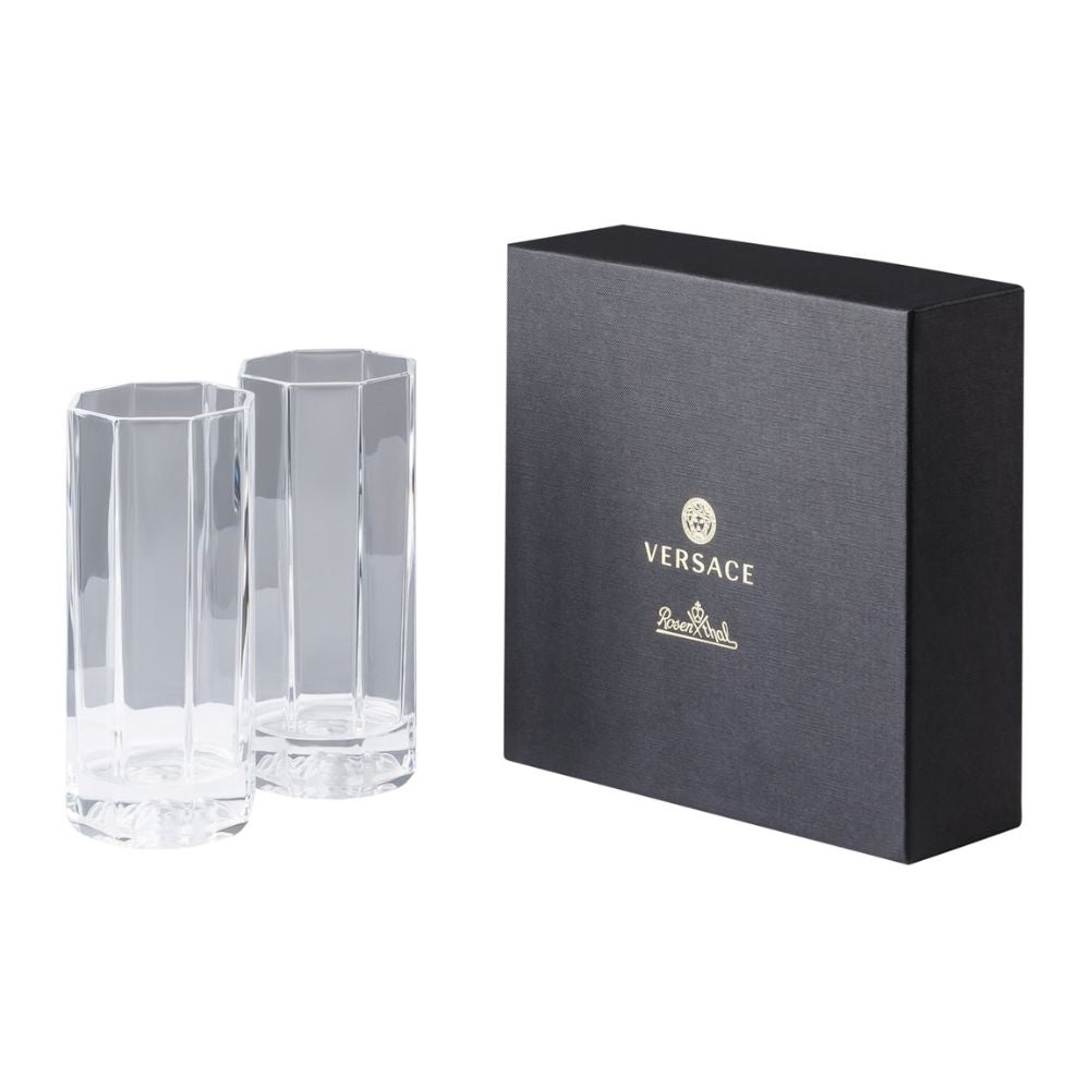 Set doua pahare inalte, Medusa Lumiere - VERSACE Set doua pahare inalte, Medusa Lumiere - VERSACE