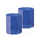 Set doua pahare pentru whisky, Medusa Lumiere Blue - VERSACE Set doua pahare pentru whisky, Medusa Lumiere Blue - VERSACE