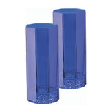 Set doua pahare inalte, Medusa Lumiere Blue - VERSACE Set doua pahare inalte, Medusa Lumiere Blue - VERSACE