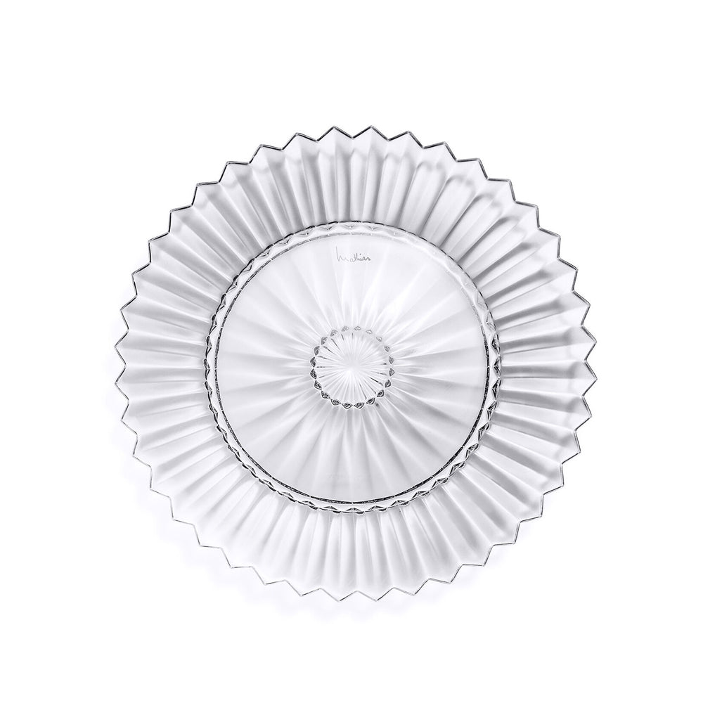 Farfurie din cristal, 26 cm, Mille Nuits by Mathias - BACCARAT Farfurie din cristal, 26 cm, Mille Nuits by Mathias - BACCARAT