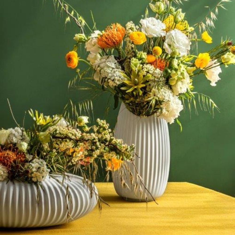 Vas din portelan, Shell White by Patrick Norguet - VISTA ALEGRE Vas din portelan, Shell White by Patrick Norguet - VISTA ALEGRE