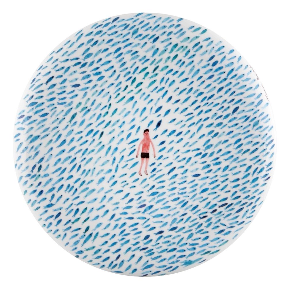 Farfurie decorativa de perete, Ilustradores by Marion Barraud - VISTA ALEGRE Farfurie decorativa de perete, Ilustradores by Marion Barraud - VISTA ALEGRE