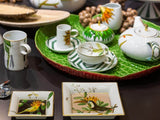 Ceasca pentru espresso si farfurie, Amazonia - VISTA ALEGRE Ceasca pentru espresso si farfurie, Amazonia - VISTA ALEGRE