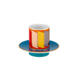 Set 4 cesti pentru cafea si farfurii, Futurismo - VISTA ALEGRE Set 4 cesti pentru cafea si farfurii, Futurismo - VISTA ALEGRE
