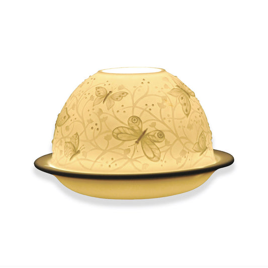 Sfesnic din portelan Butterflies, Votivelights - BERNARDAUD