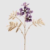 Floare decorativa Delonix, mov-auriu, 83 cm - SIMONA'S Christmas Floare decorativa Delonix, mov-auriu, 83 cm - SIMONA'S Christmas