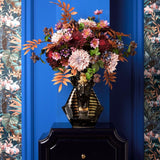 Floare decorativa Crisantemo Glory, galben/burgundy, 60 cm - SIMONA'S COLLECTION Floare decorativa Crisantemo Glory, galben/burgundy, 60 cm - SIMONA'S COLLECTION