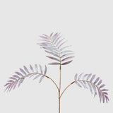Ramura decorativa Palmier, irizat, lila - 50 cm - SIMONA's Christmas Ramura decorativa Palmier, irizat, lila - 50 cm - SIMONA's Christmas