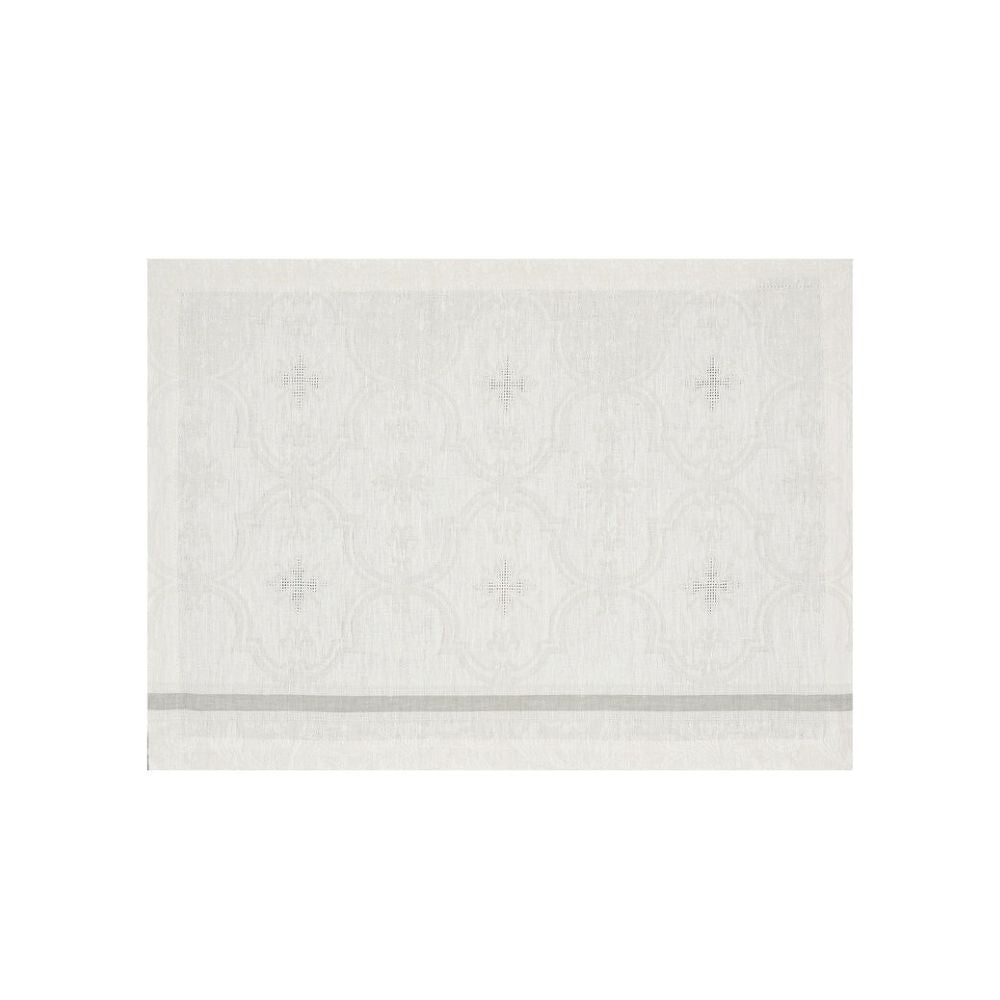 Suport pentru farfurie, alb, 50 x 36 cm, Armoiries - JACQUARD FRANCAIS Suport pentru farfurie, alb, 50 x 36 cm, Armoiries - JACQUARD FRANCAIS