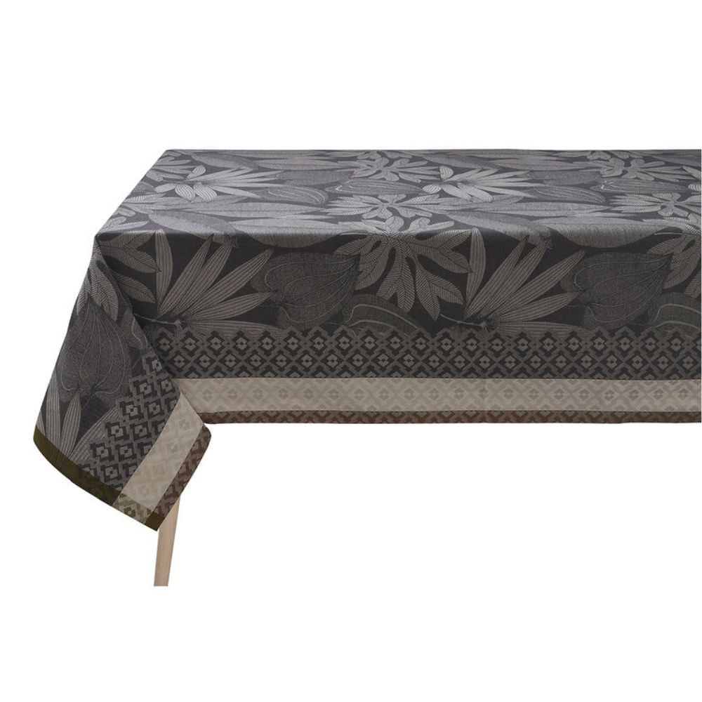 Fata de masa 175 x 175 cm, gri, Nature Sauvage - JACQUARD FRANCAIS Fata de masa 175 x 175 cm, gri, Nature Sauvage - JACQUARD FRANCAIS