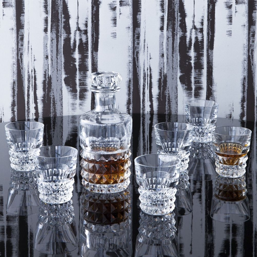Set whisky - 1 decantor si 6 pahare, Louxor by Thomas Bastide - EDITIE LIMITATA - BACCARAT Set whisky - 1 decantor si 6 pahare, Louxor by Thomas Bastide - EDITIE LIMITATA - BACCARAT