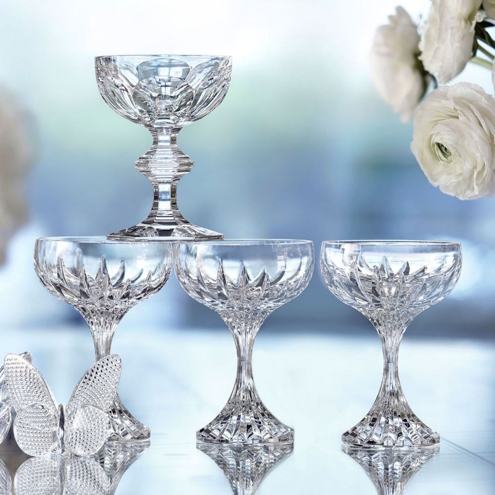 Set 2 cupe pentru sampanie, 170 ml, Massena - BACCARAT Set 2 cupe pentru sampanie, 170 ml, Massena - BACCARAT